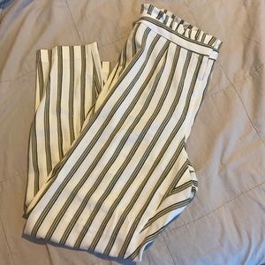 Adorable Express Striped Dress Pants